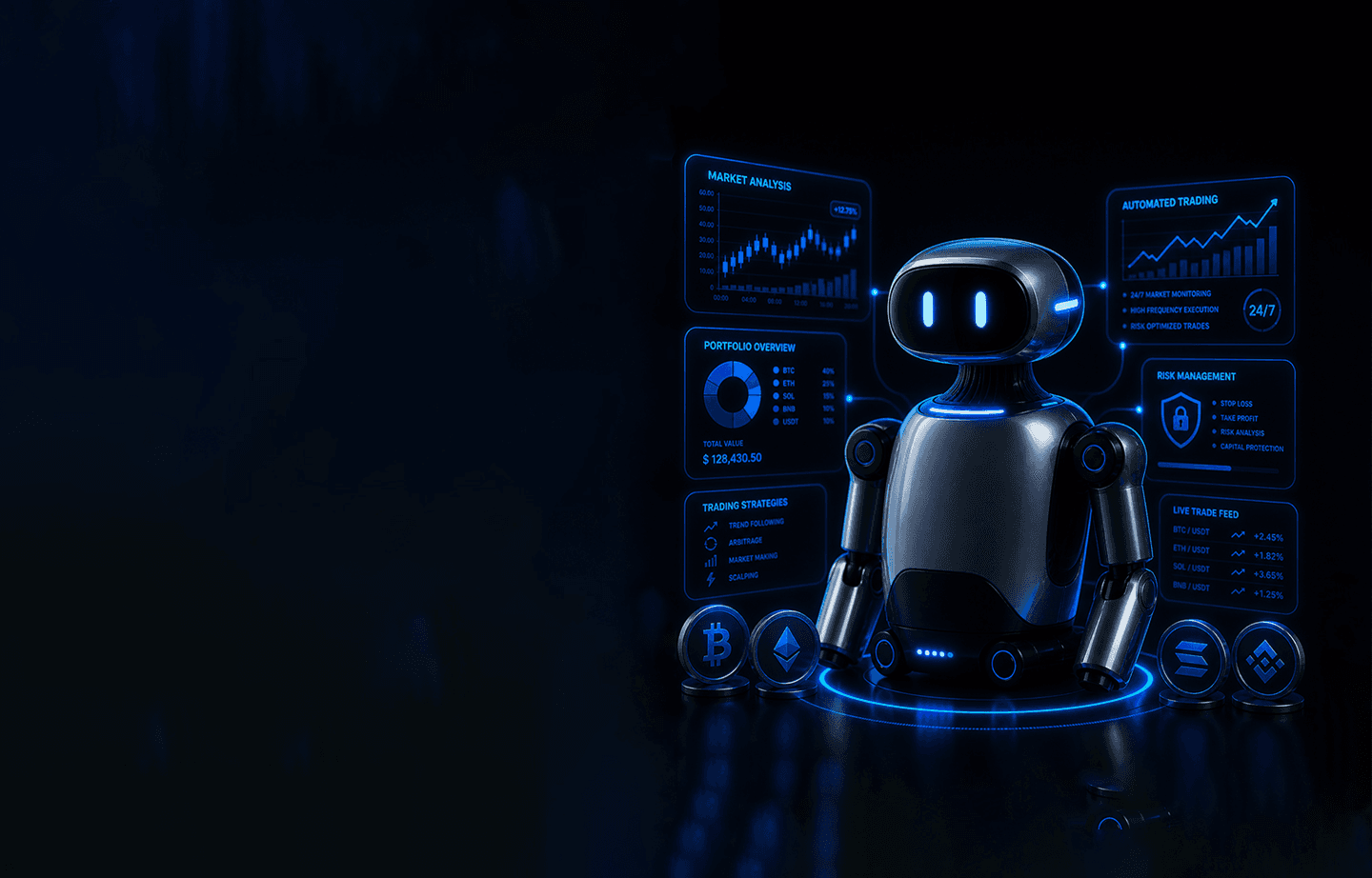 Crypto Trading Bot Background