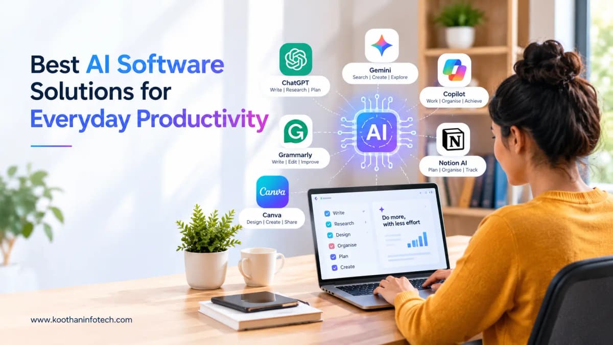 10 AI Software Solutions We Use in Our Daily Lives