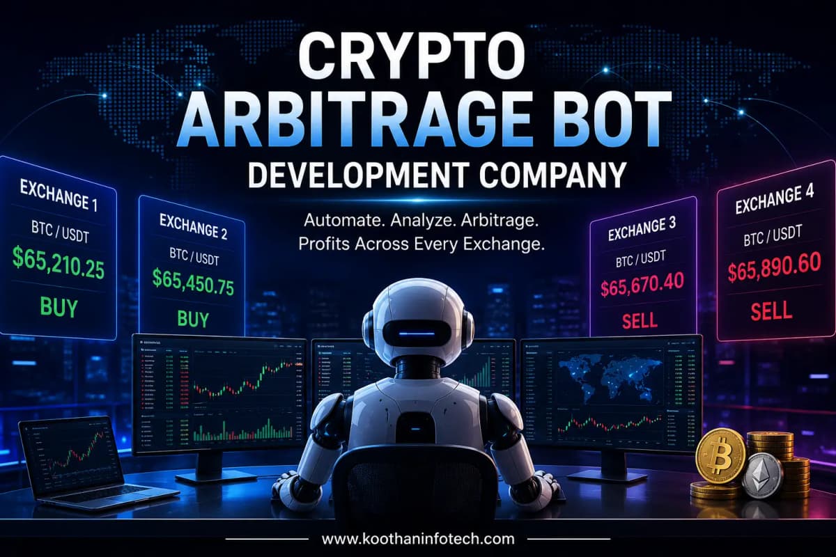 Crypto Arbitrage Bot Development Company