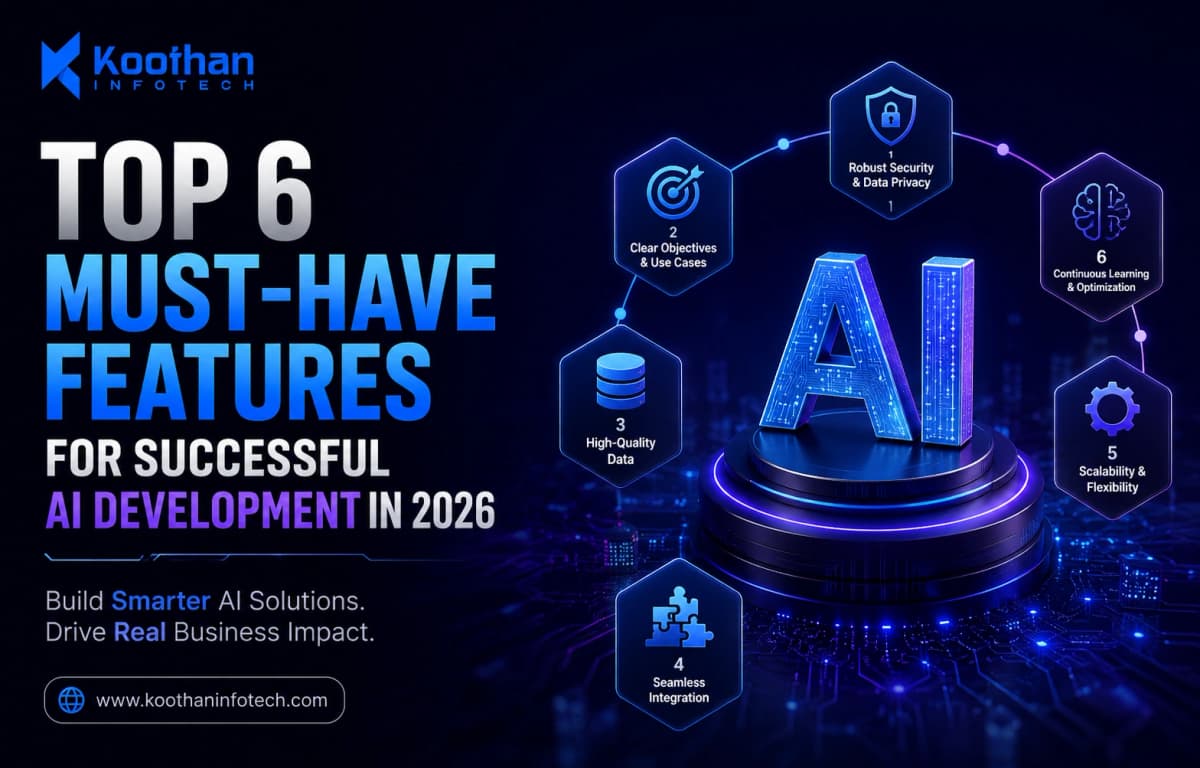 Top 6 Must-Have Features for Successful AI Development in 2026