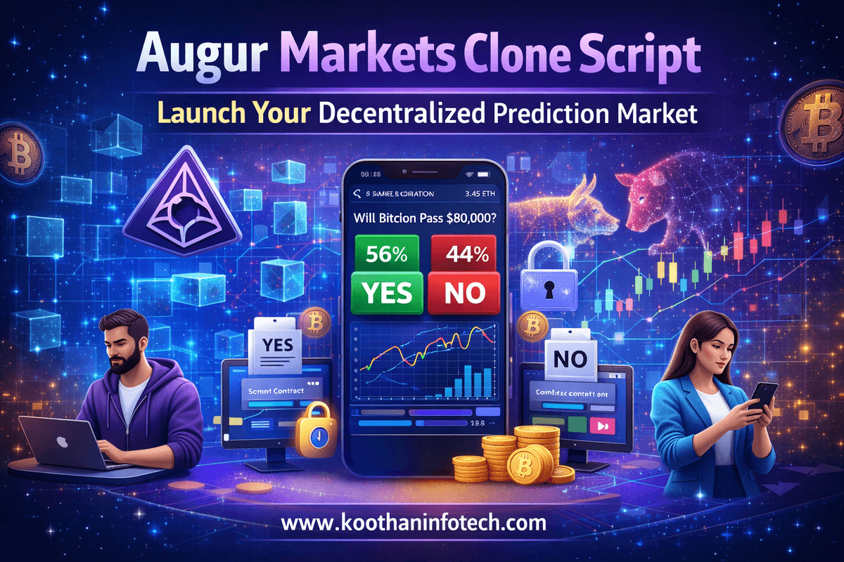 Augur Markets Clone Script | Decentralized Prediction Market