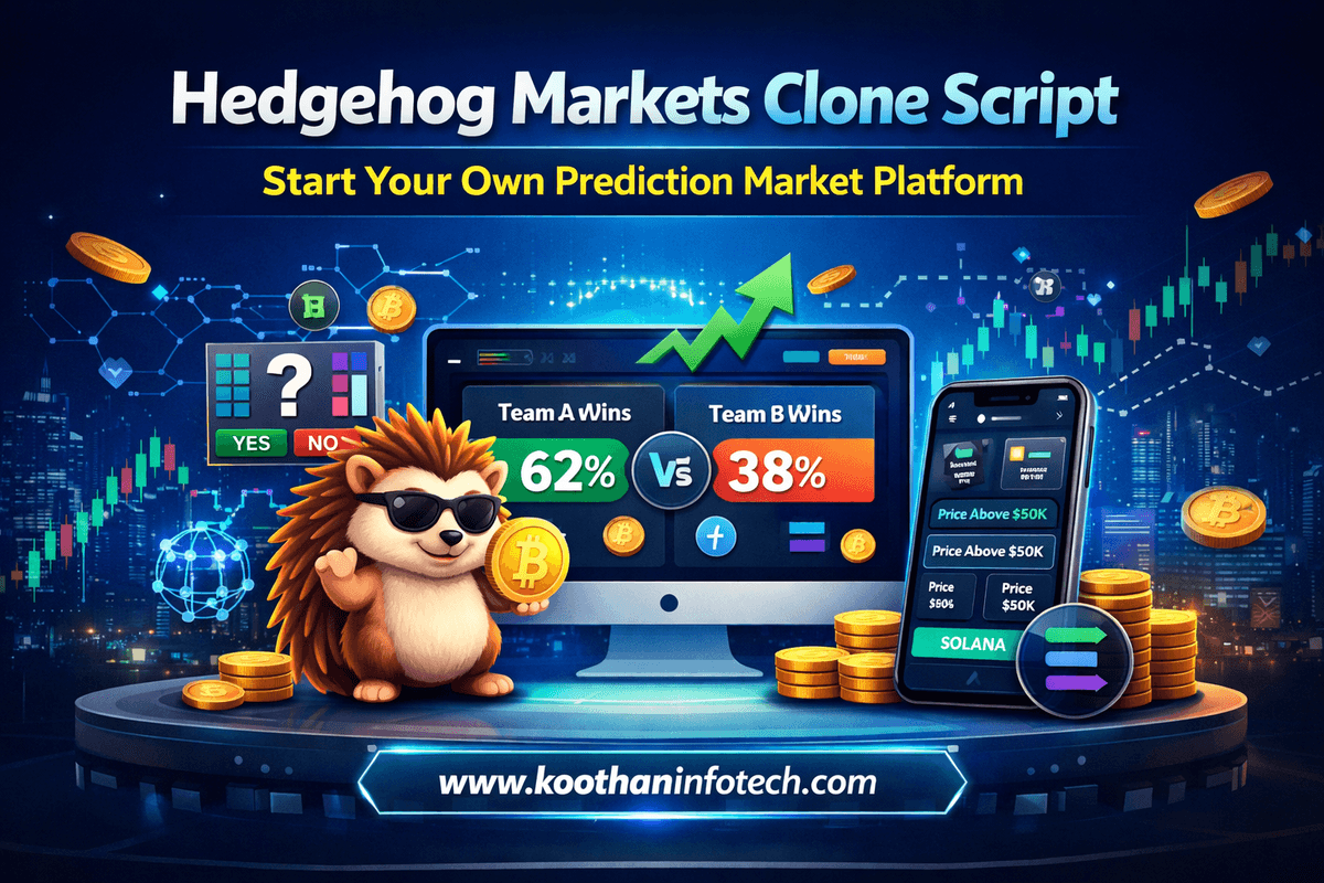 Hedgehog Markets Clone Script to Launch Prediction Market