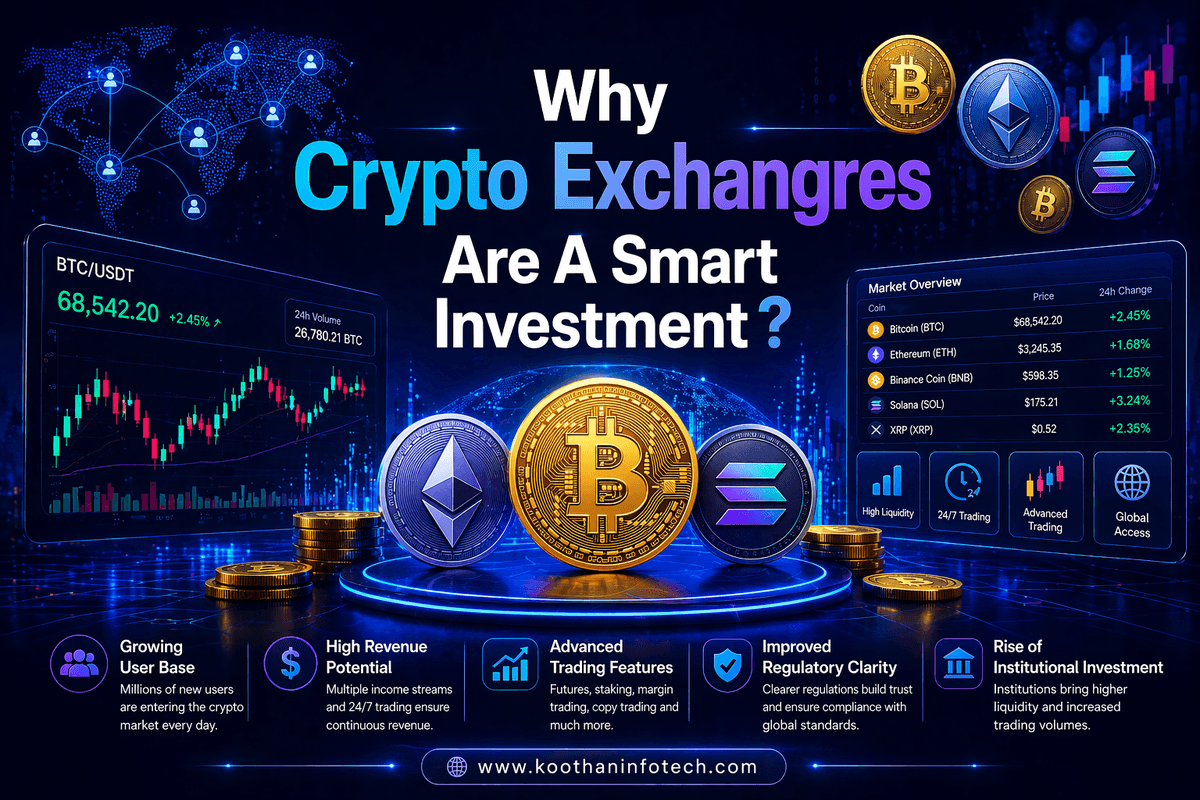 Why Crypto Exchanges Are a Best Investment for 2026?