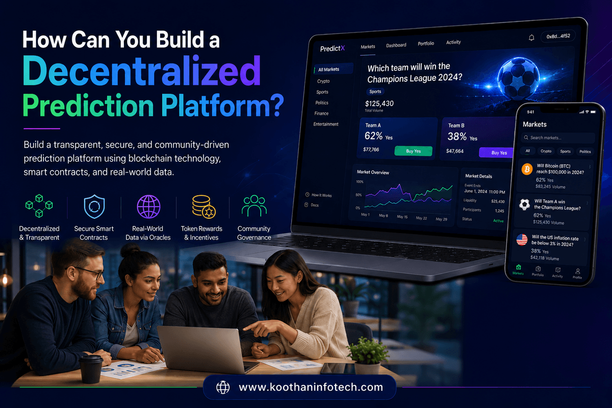 How to Build Decentralized Prediction Market Platform?