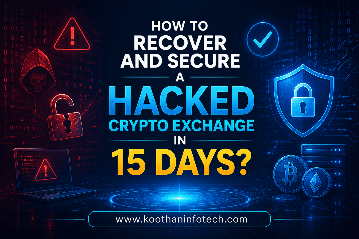 How to Recover and Secure a Hacked Crypto Exchange in 15 Days?