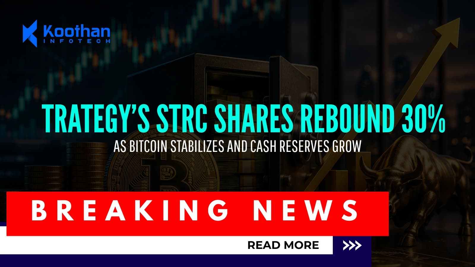 Strategy’s STRC Shares Rebound 30% as Bitcoin Stabilizes and Cash Reserves Grow